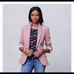 Anthropologie Pink Jacket, S